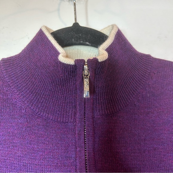 Brook Brothers 100% Merino Wool Mock Neck Sweater size S - Picture 3 of 8